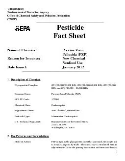 United States Environmental Protection AgencyOffice of Chemical Safety