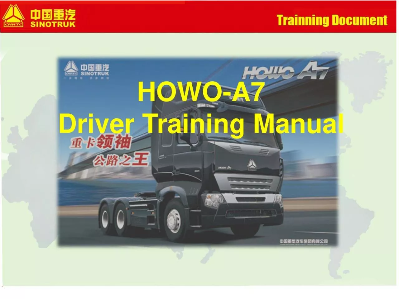 PDF-xMCIxD 20xMCIxD 20HOWOA7 Driver Training Manual