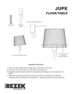 Assembly Instructions