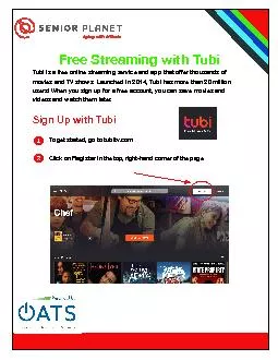 Tubi is a free online streaming service and app that offer thousands o