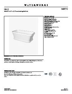 NIBT70NILONilo 70 x 34 x 24 Freestanding BathtubPRODUCT SUPPORT800