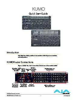 KUMO Quick Start Guide v46