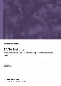 TANA Netting