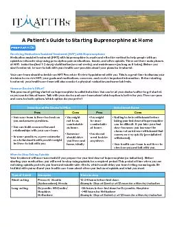 A Patient146s Guide to Starting Buprenorphine at Home