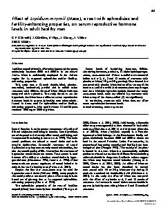 EffectofLepidiummeyeniiMacaarootwithaphrodisiacandfertilityenhanci