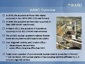 WANO Overview