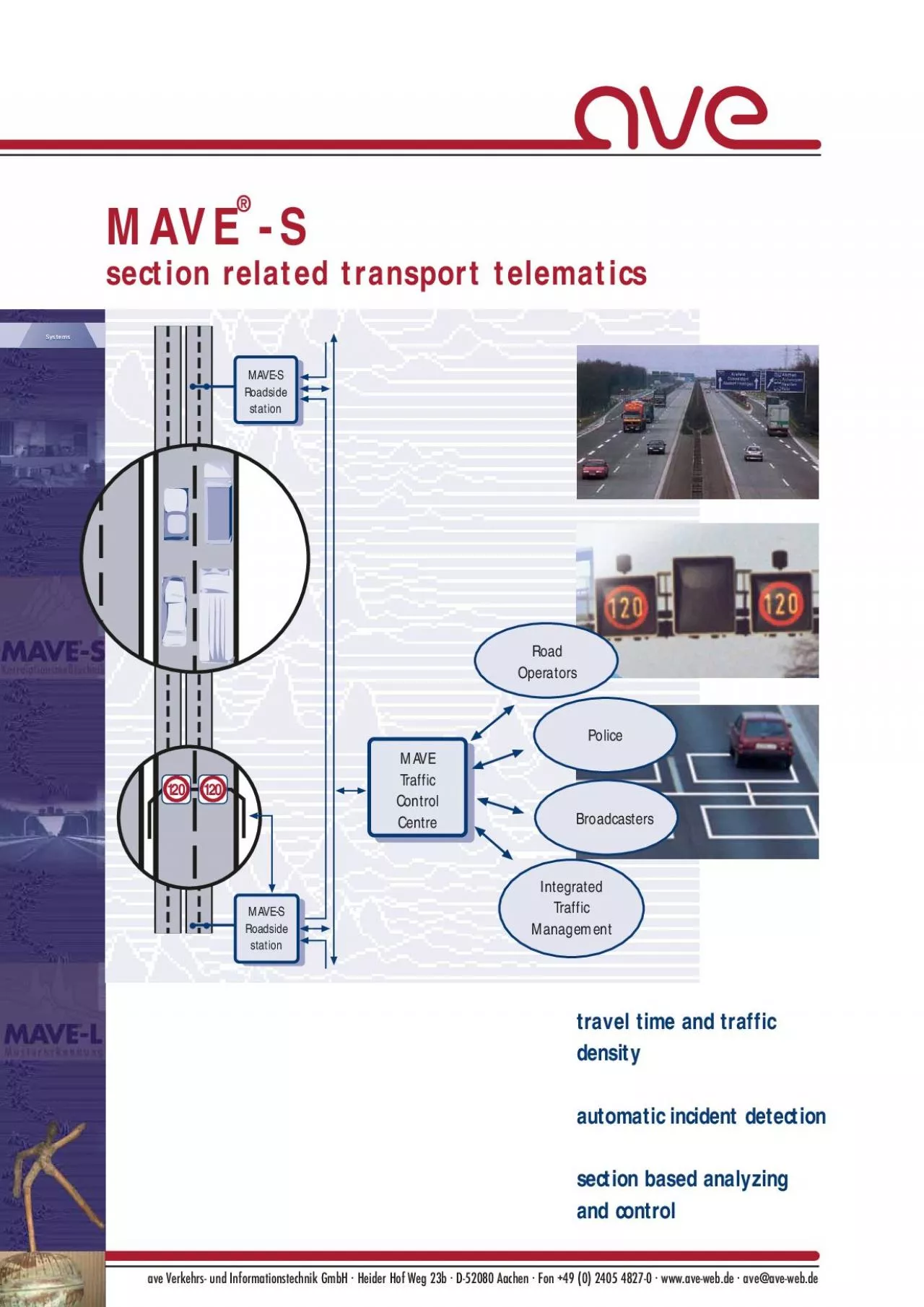 PDF-ave Verkehrs und Informationstechnik GmbH Heider Hof Weg 23b D52