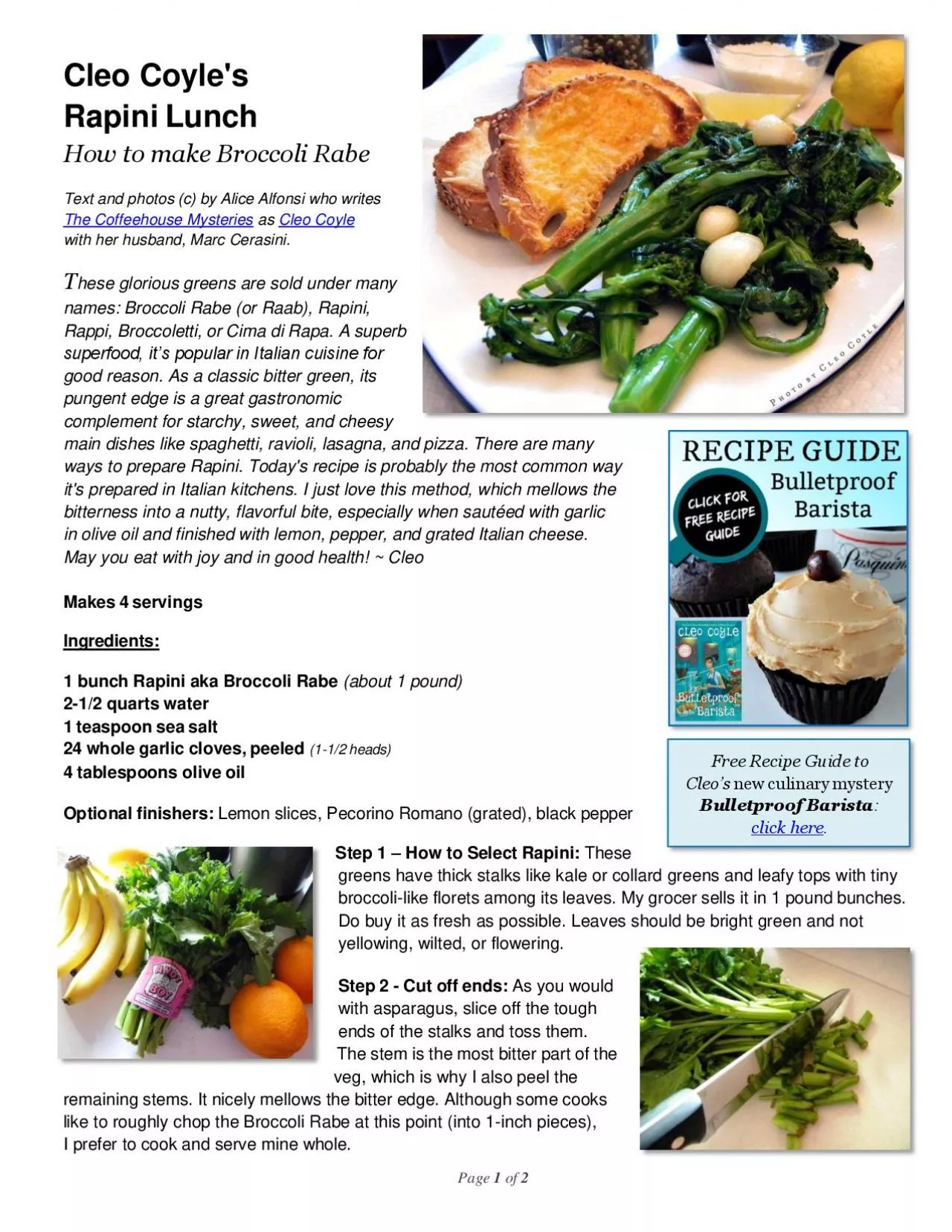 PDF-Free Recipe Guide to