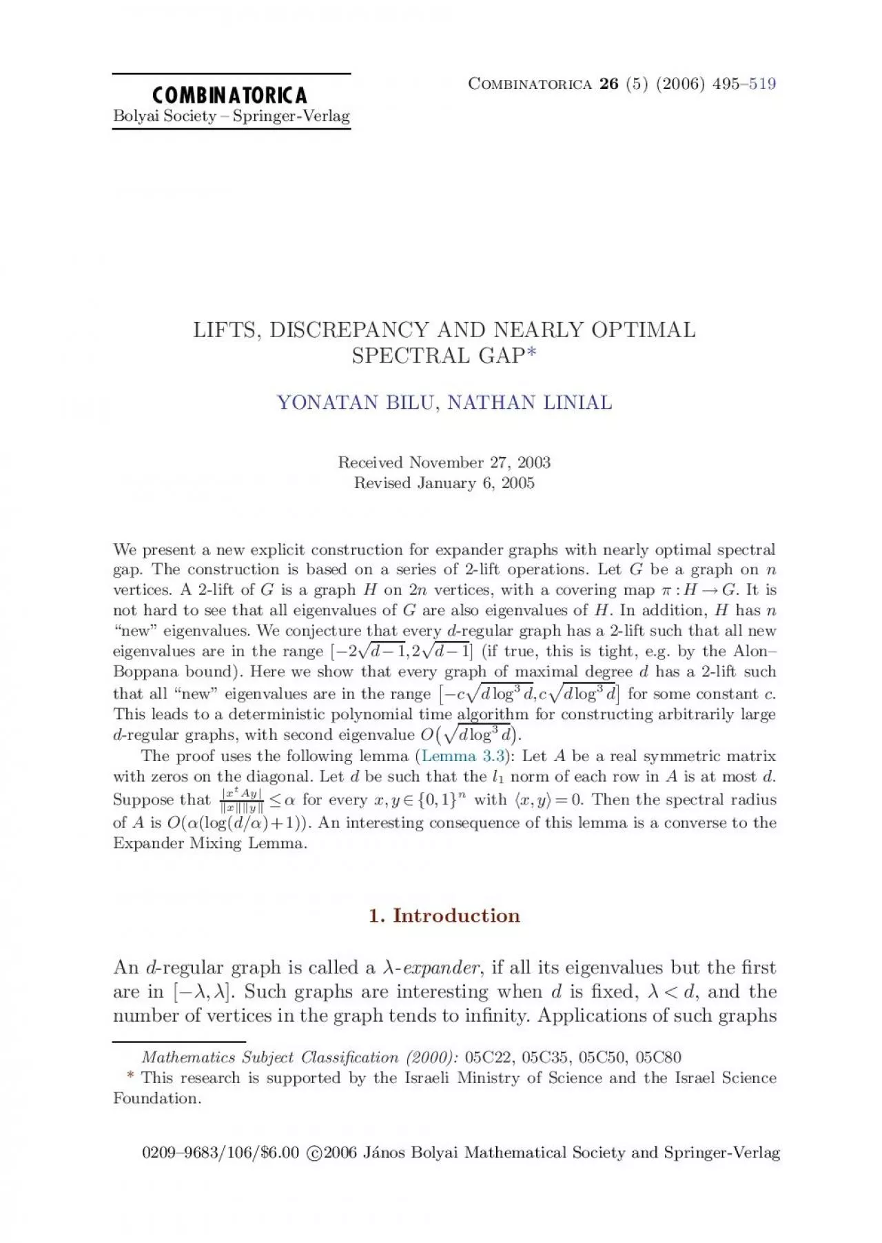 PDF-COMBINATORICA