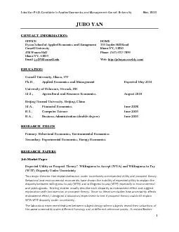 PhD Candidate in Applied Economics and Management