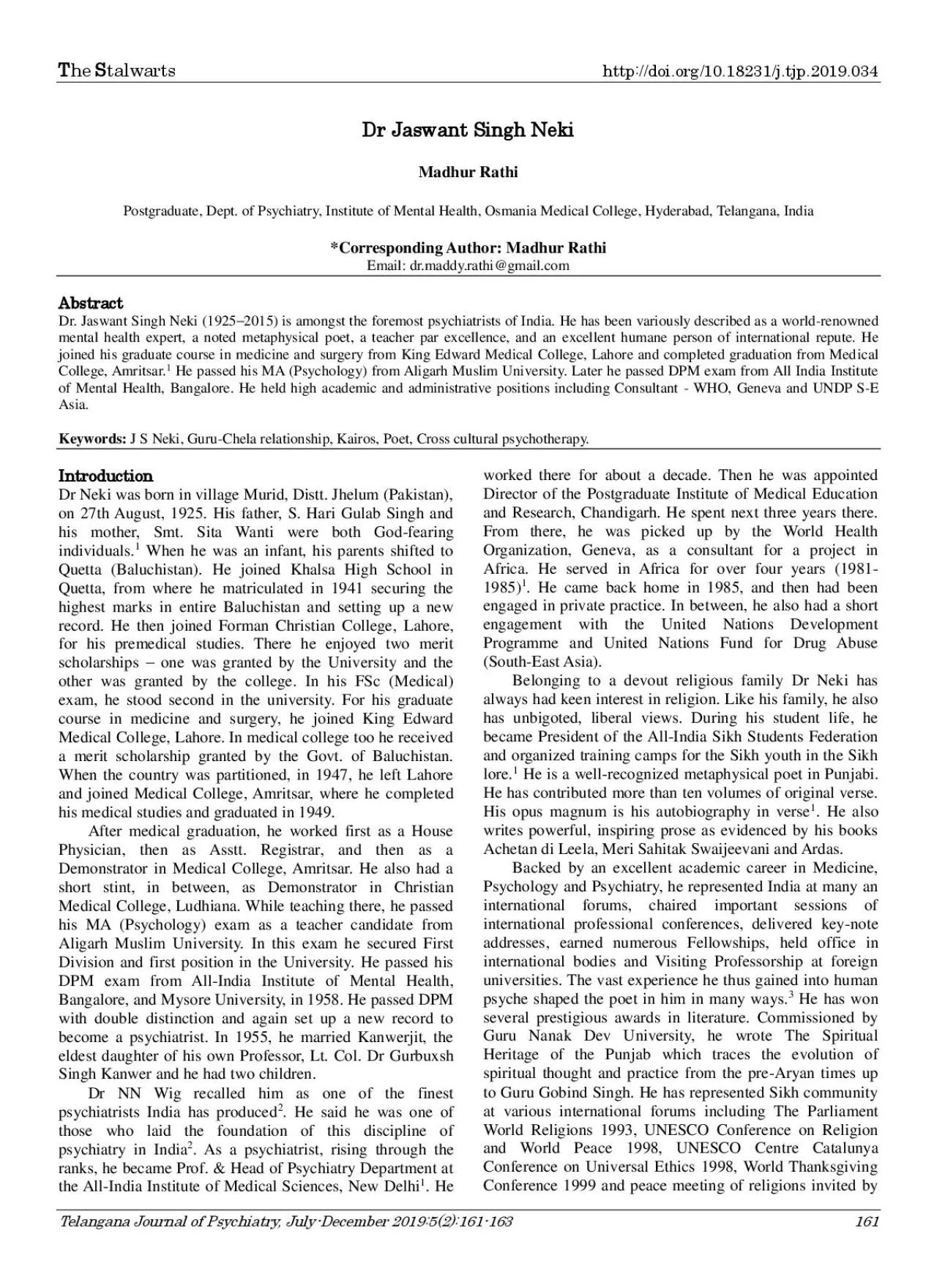 PDF-Telangana Journal of Psych