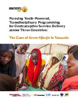 Pursuing YouthPowered Transdisciplinary Programmingfor Contraceptive