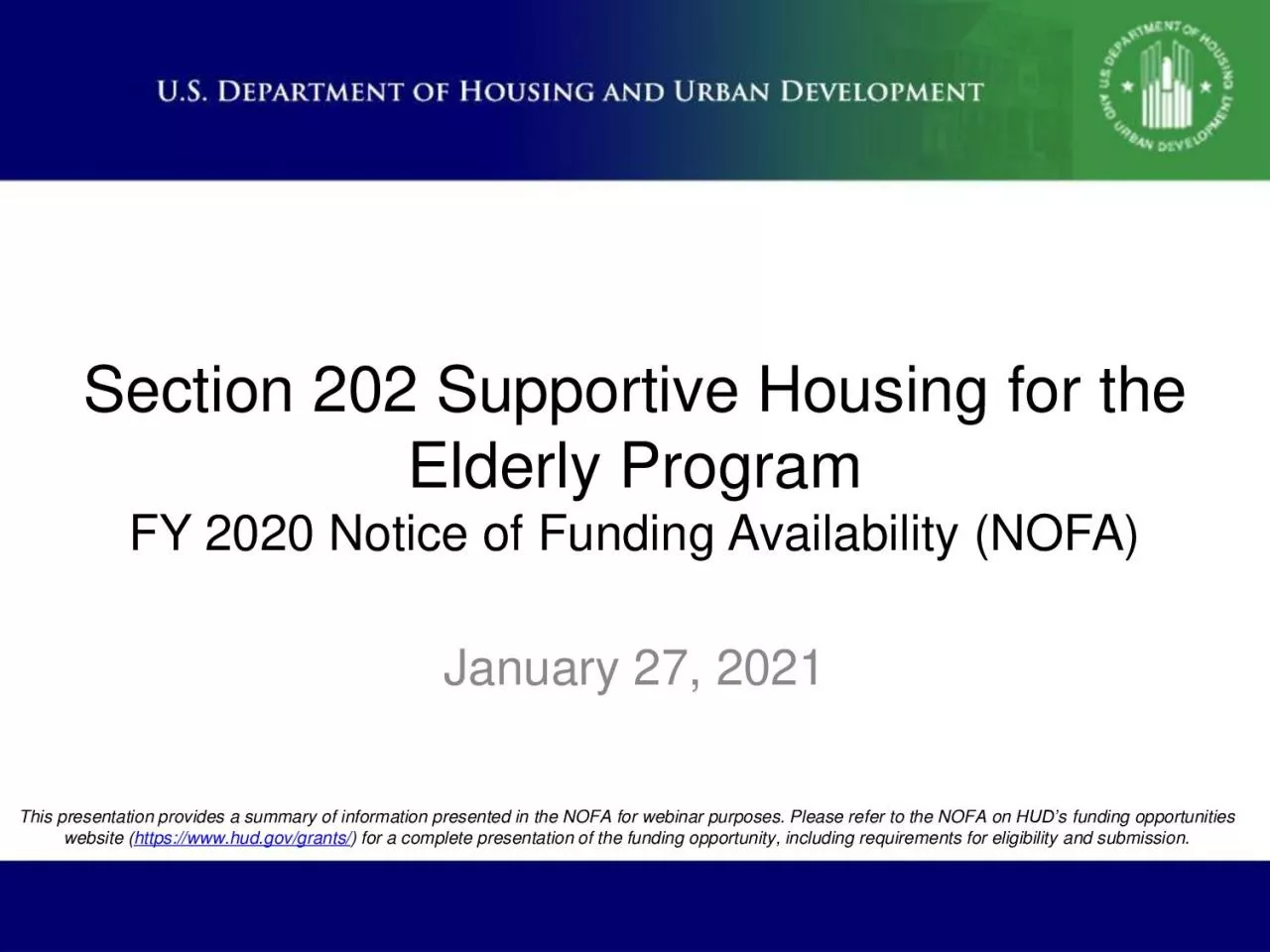 PDF-Section 202 Supportive Housing for the