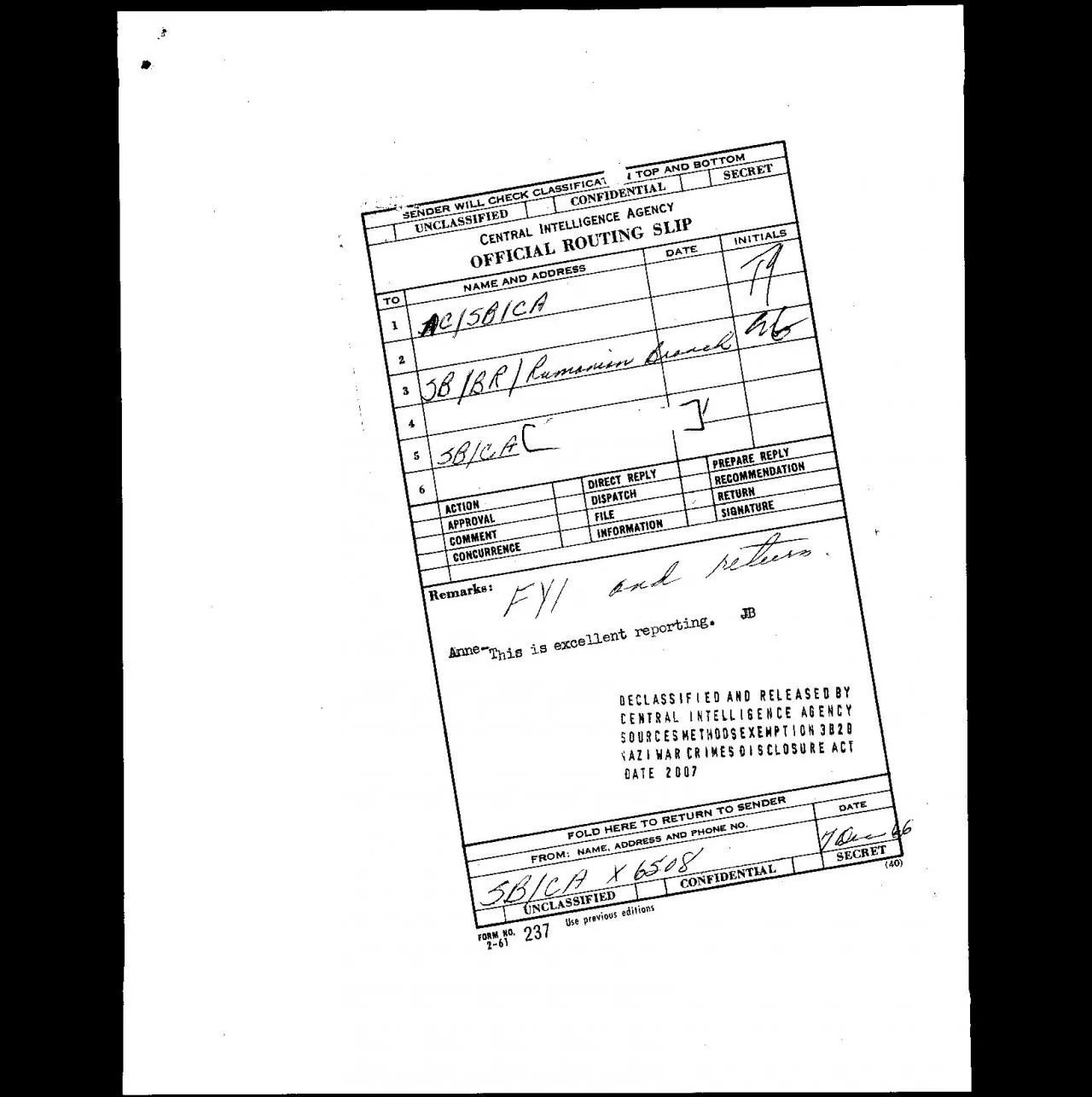 PDF-DECLASSIF I ED AND RELEASED BY2007