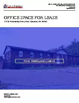 OFFICE SPACE FOR LEASE