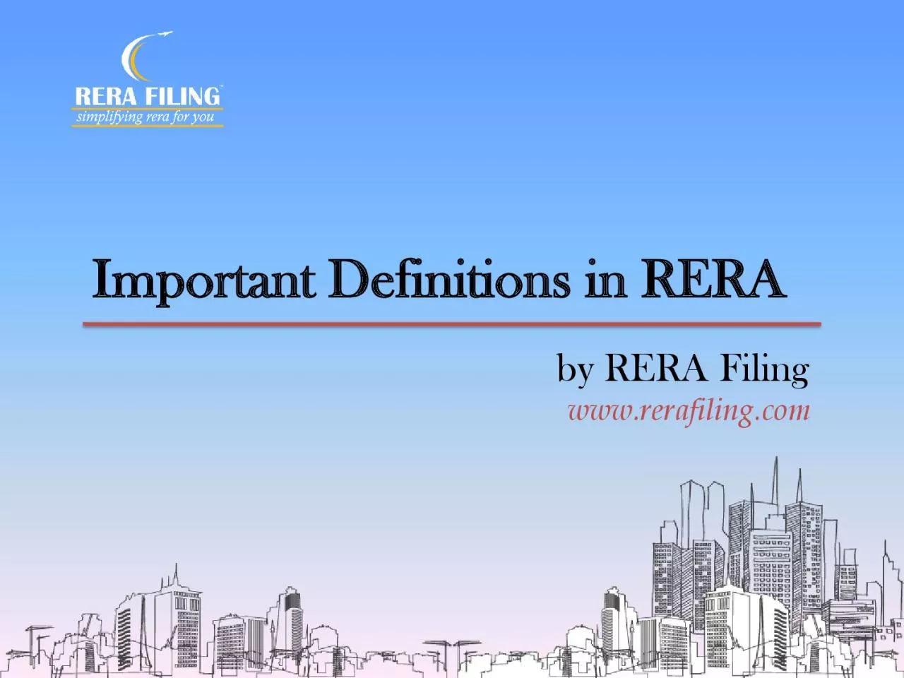 PDF-Important Definitions in RERA