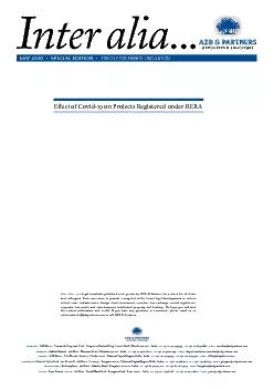 Eect of Covid on Projects Registered under RERAe incidence of Cor