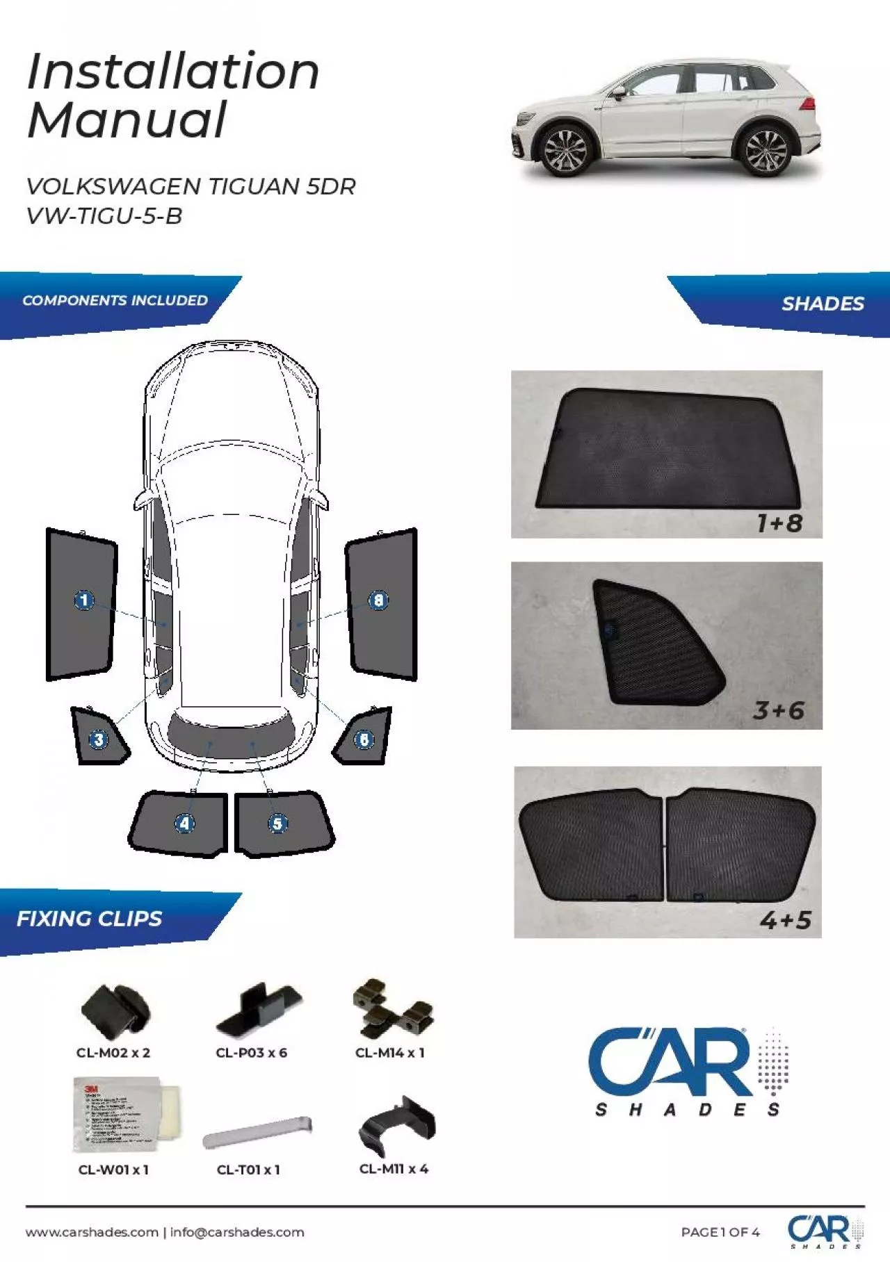 PDF-CLM02 x 2CLP03 x 6CLM14 x 1CLW01 x 1CLT01 x 1