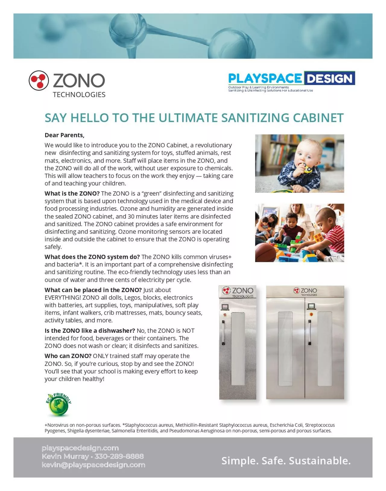 PDF-The ZONO is a 147green148 disinfecting and sanitizing