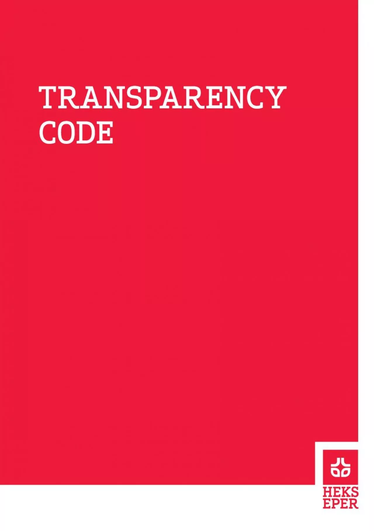 PDF-TRANSPARENCY CODE