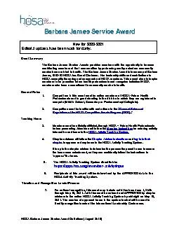 a James Service Award Guidelines August 201