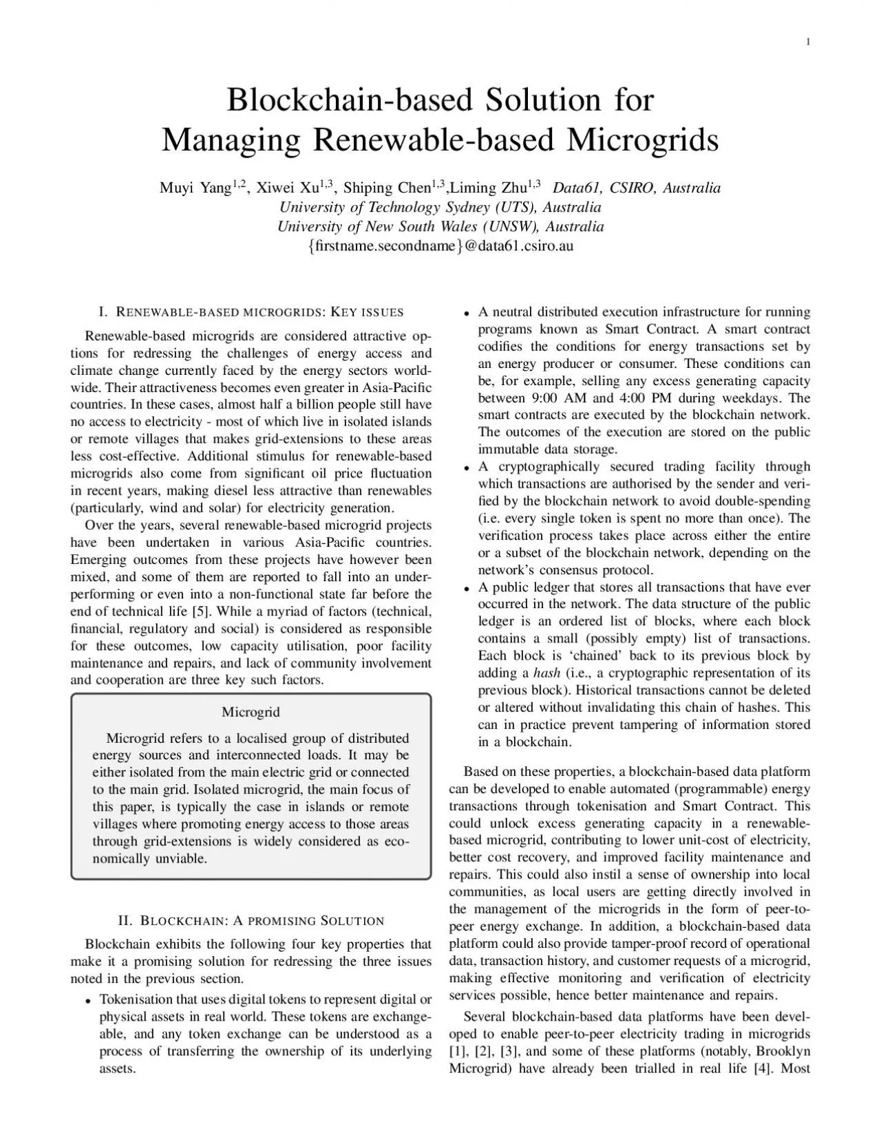 PDF-1BlockchainbasedSolutionforManagingRenewablebasedMicrogridsMuyiYang1