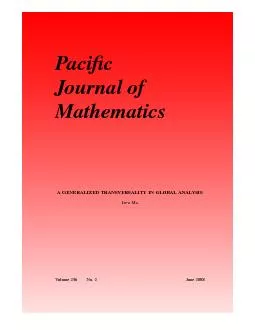 PACIFICJOURNALOFMATHEMATICSVol236No22008