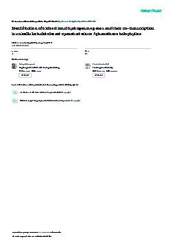 Identificationofbidirectionalhydrogenasegenesandtheircotranscriptioni