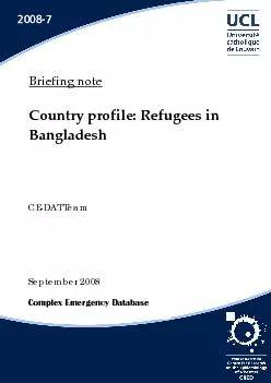 PDF-Country Profile Bangladesh