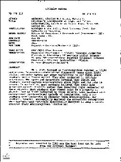 DOCUMENT RESUMEED 270 318SE 046 620AUTHORAnderson Charles W Smith