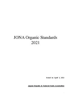 PDF-JONA Organic Standards