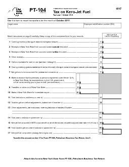 Attach this form to New York State Form PT100 Petroleum Business Tax