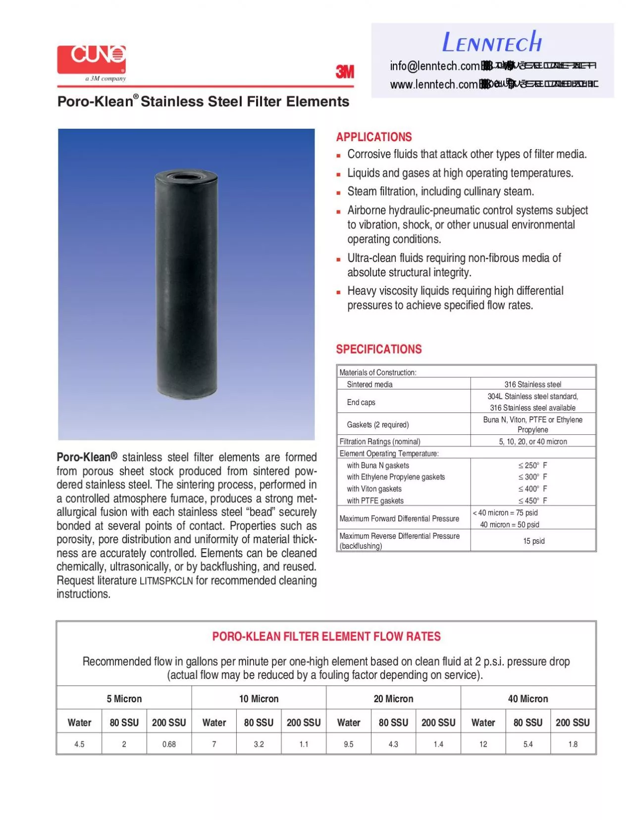 PDF-PoroKleanStainlessSteelFilterElements