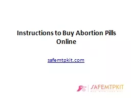 Instructions to Buy Abortion Pills Online