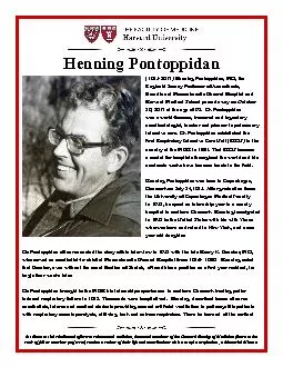 19252017 Henning Pontoppidan MD the