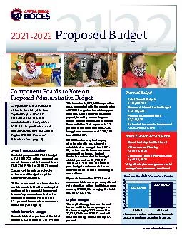 Proposed Budget