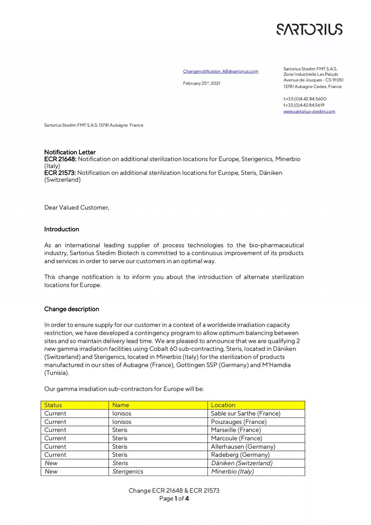 PDF-Sartorius Stedim FMT SAS 13781 Aubagne France