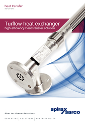 Turflow heat exchanger