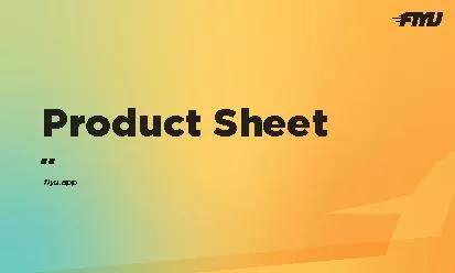 Product Sheet