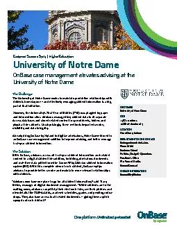 PDF-The Challenge The University o31 Notre Dame wo30ks to maintain p