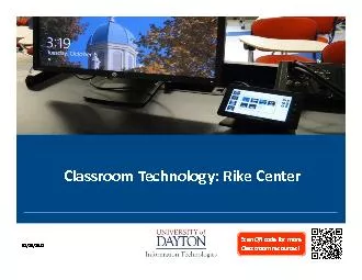 Classroom Technology Rike Center