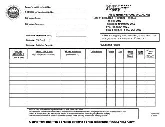 EDERAL DENTIFICATION MPLOYER FORM