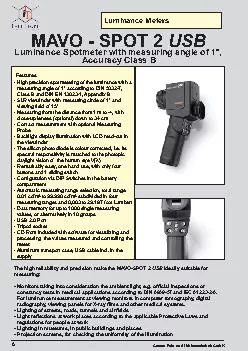 Luminance Meters