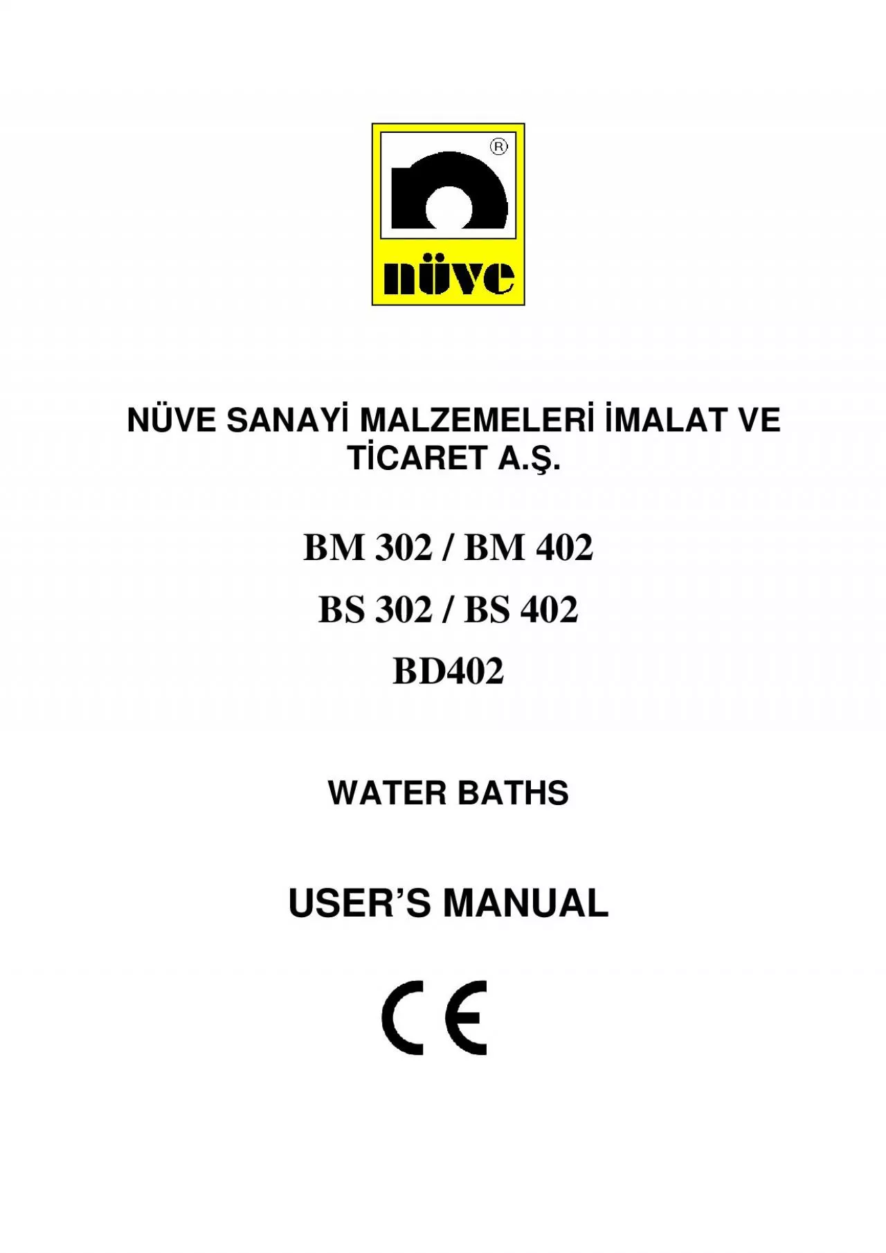 PDF-NVE SANAY MALZEMELER MALAT VE TCARET A BM 302 BM 402 BS 3