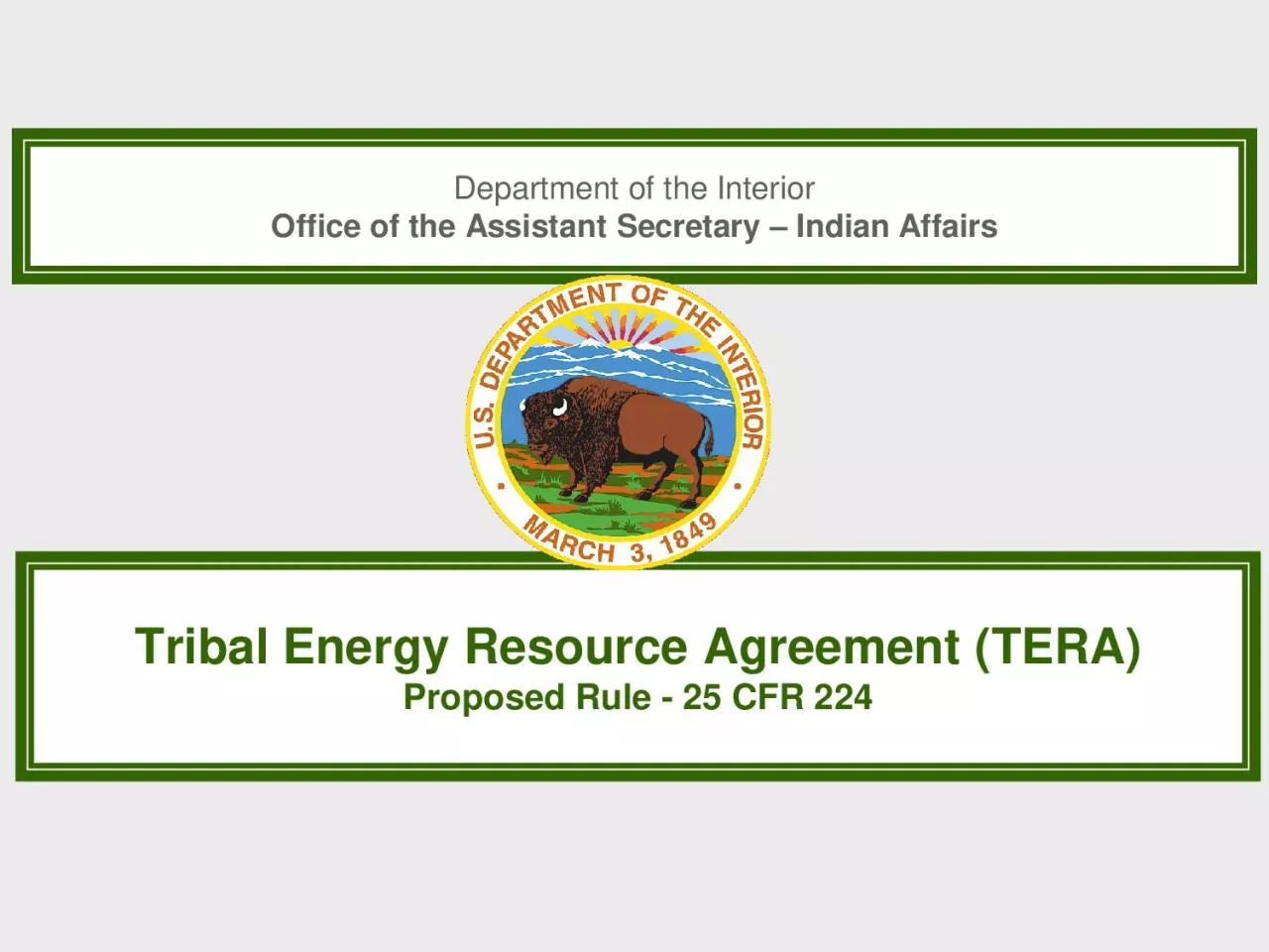 PDF-Department of the InteriorOffice of the Assistant Secretary Indian Aff