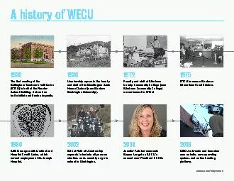 A history of WECU