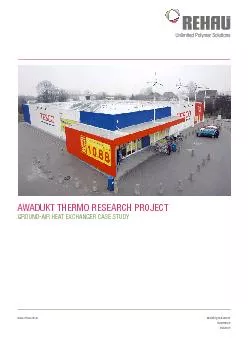 AWADUKT THERMO RESEARCH PROJECT