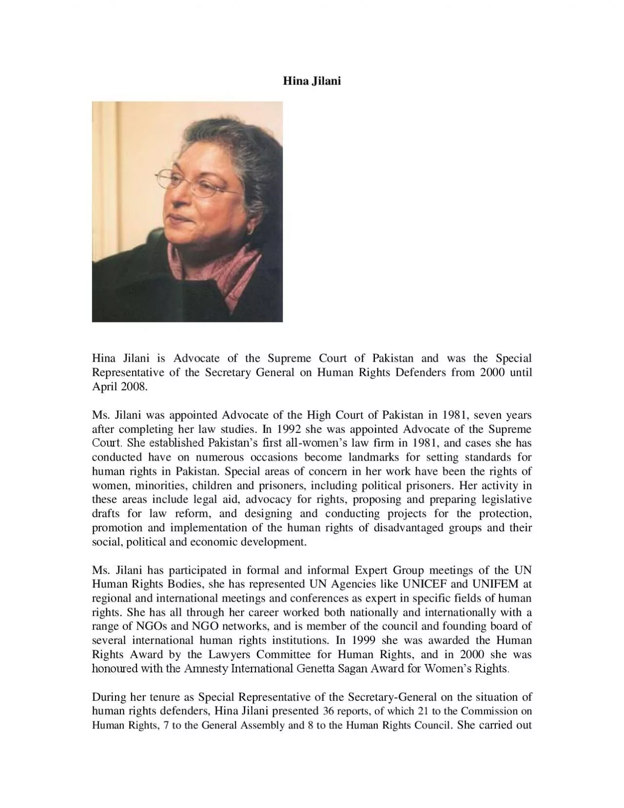 PDF-Hina Jilani