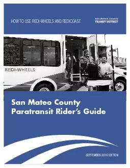 Paratransit Rider146s Guide