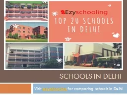 Compare schools in delhi ncr